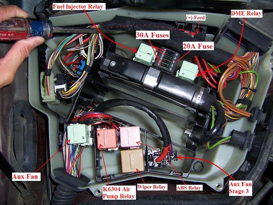 BMW X5 Wiper Relay Location