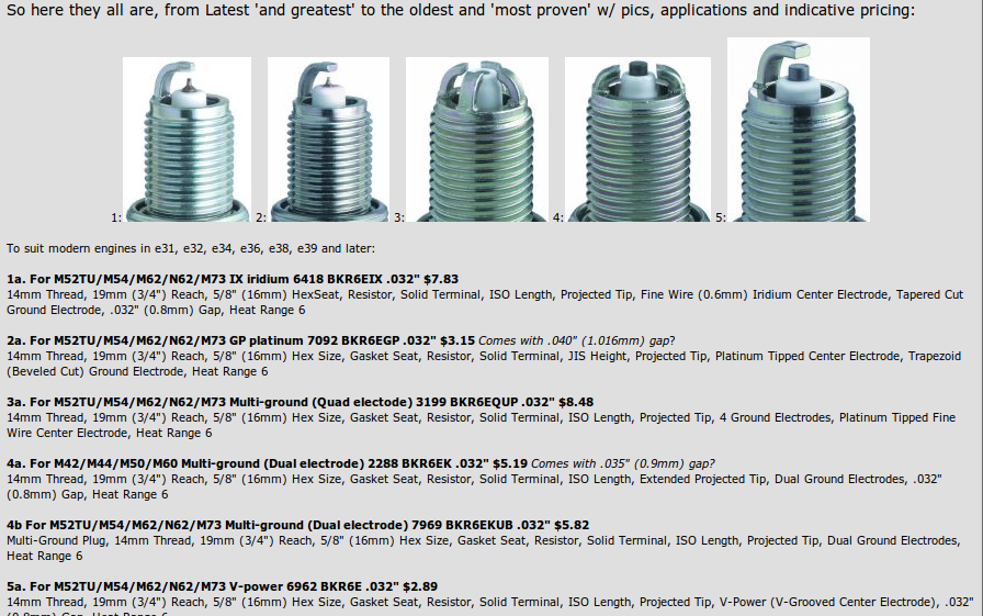 Bmw 528i spark plug torque #4
