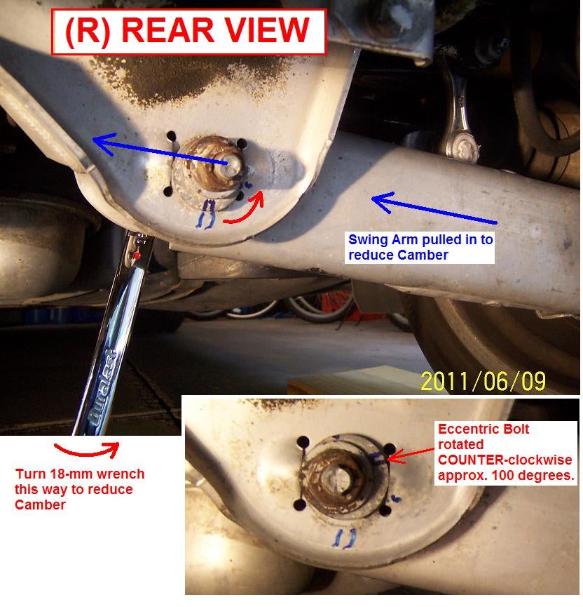 Bmw e30 rear wheel alignment #5