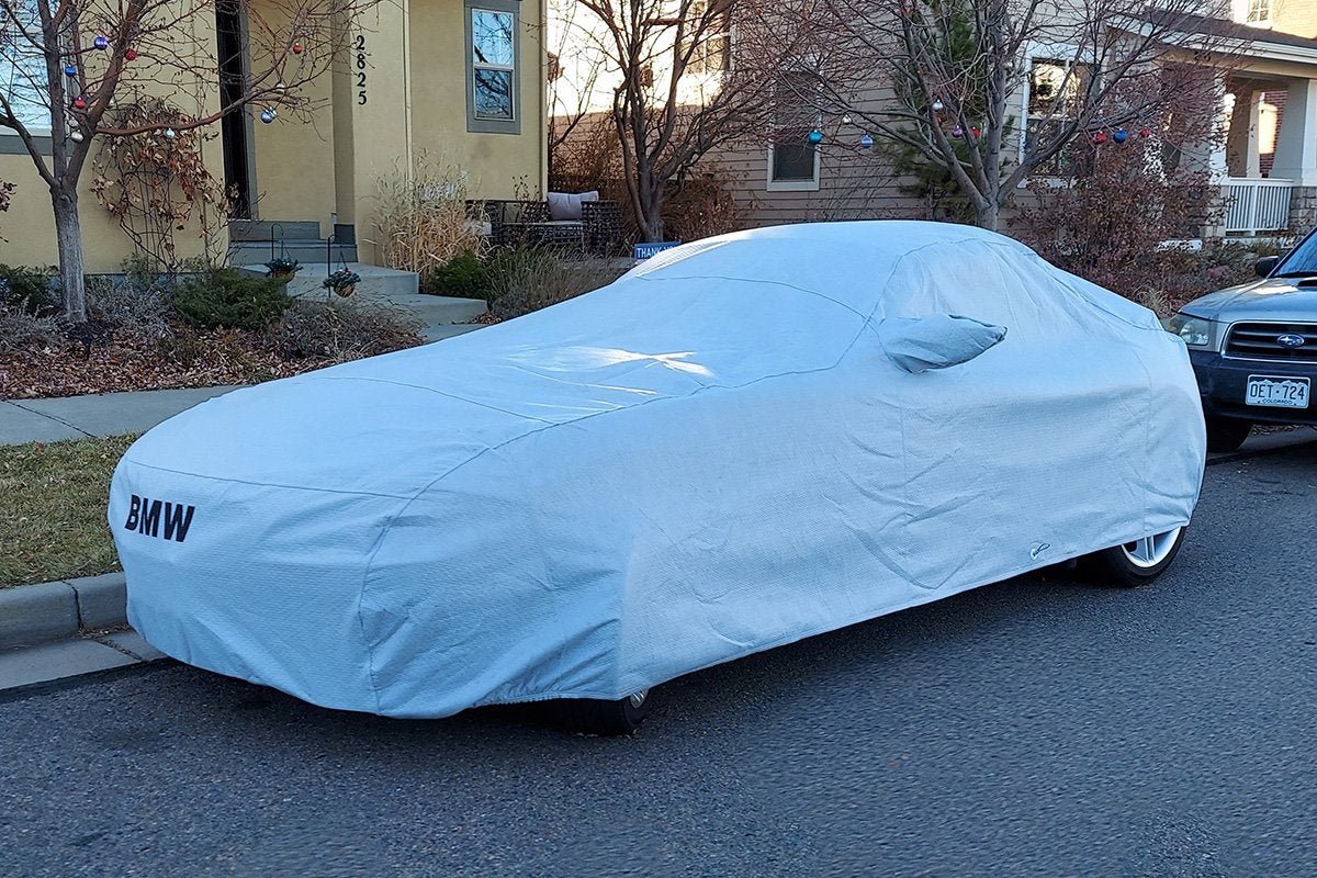 Black Breathable Fabric Indoor & Garage Full Car Cover for BMW Z4