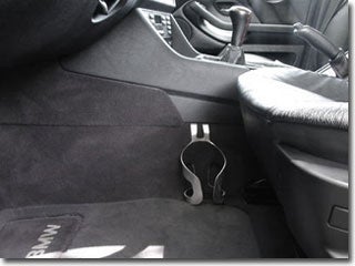 Cupholders on the 2005 BMW 5 Series