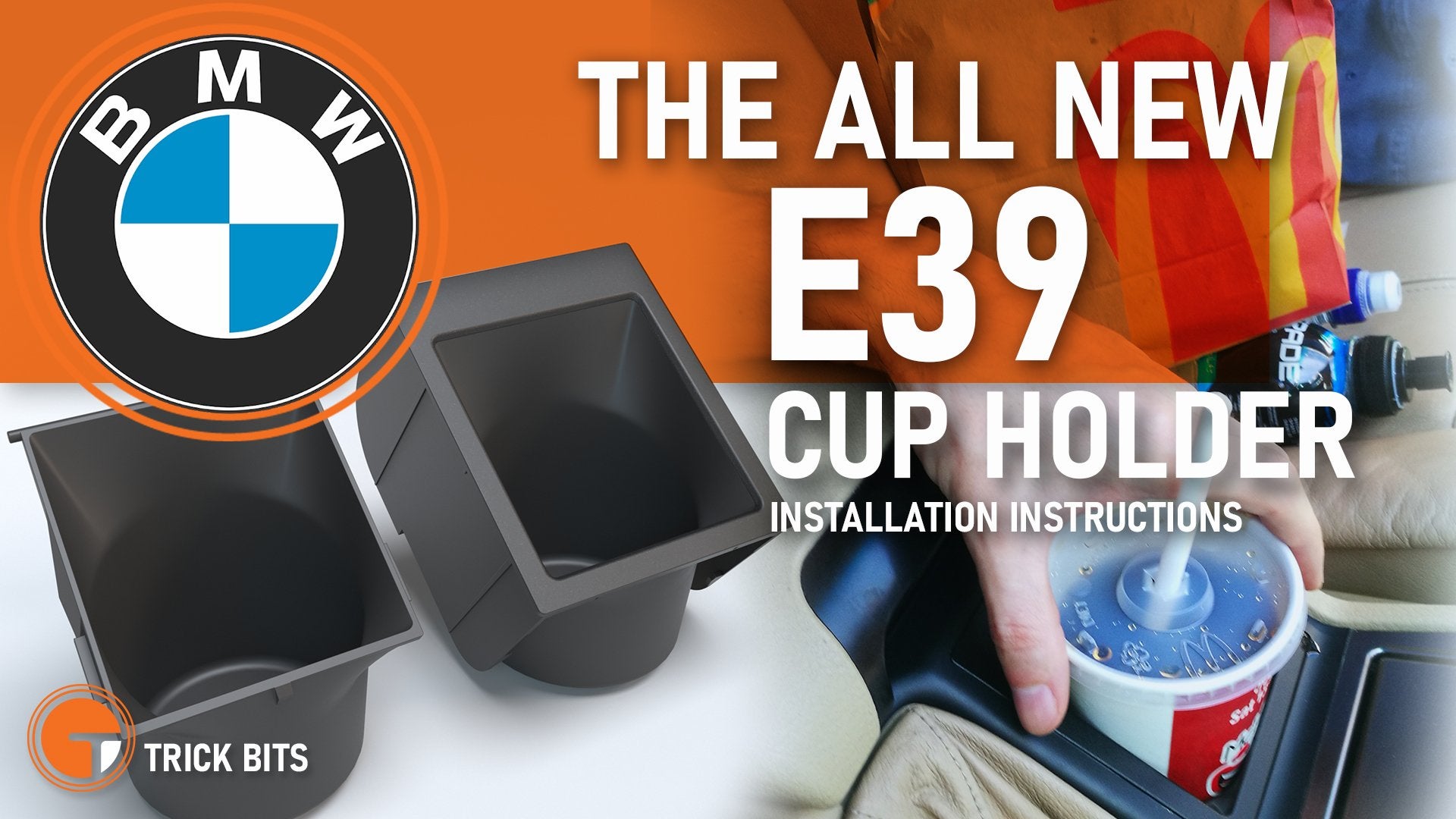 Introducing The NEW E39 center console Cup Holder